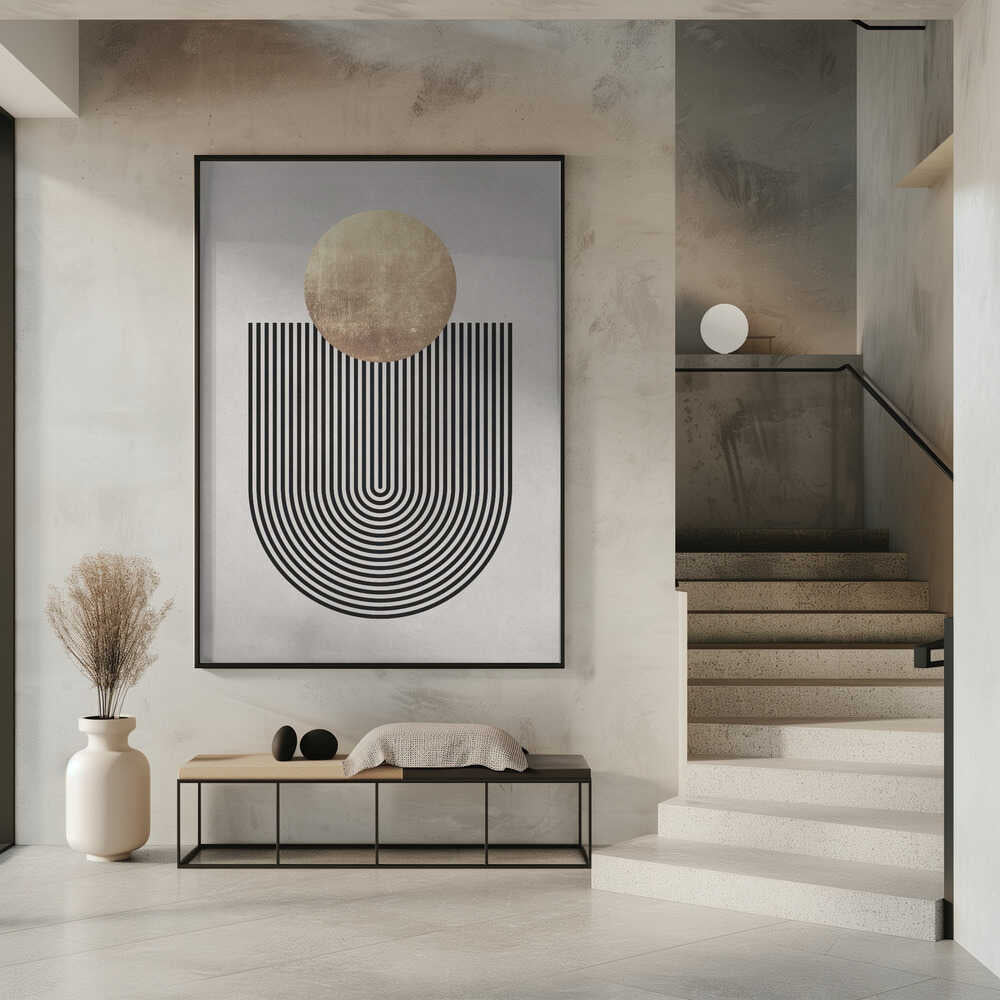 Wall art Lines and circles 21