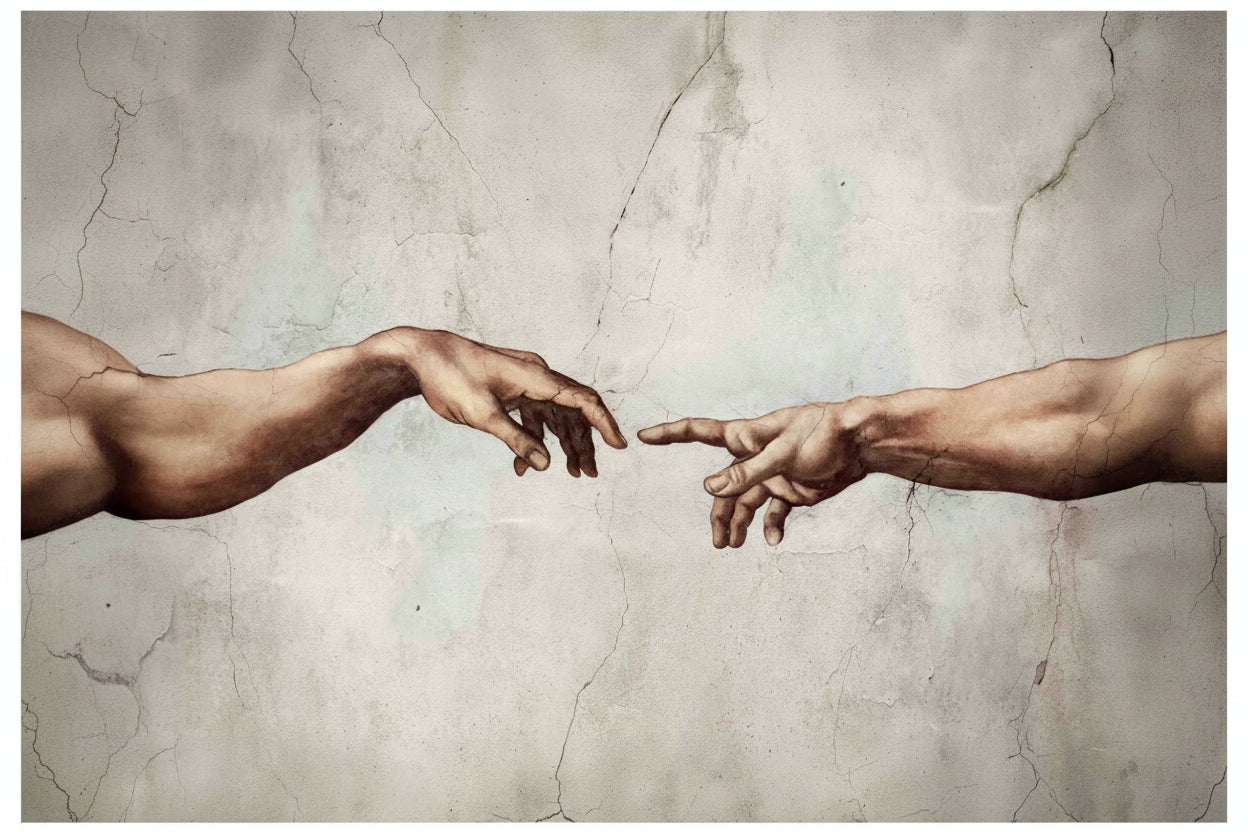 Adam's Hand Fine Art 16in x 20in Canvas Print