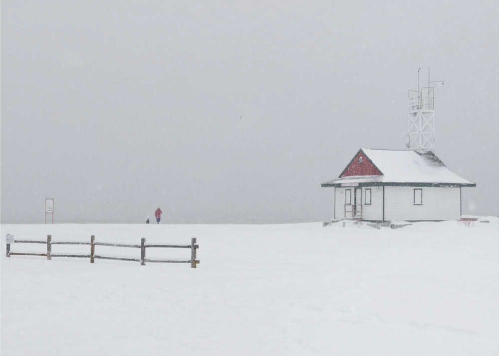Guild House on the beach I-Wall Art Gallery Wrapped (Ready to Hang)-48X36inches