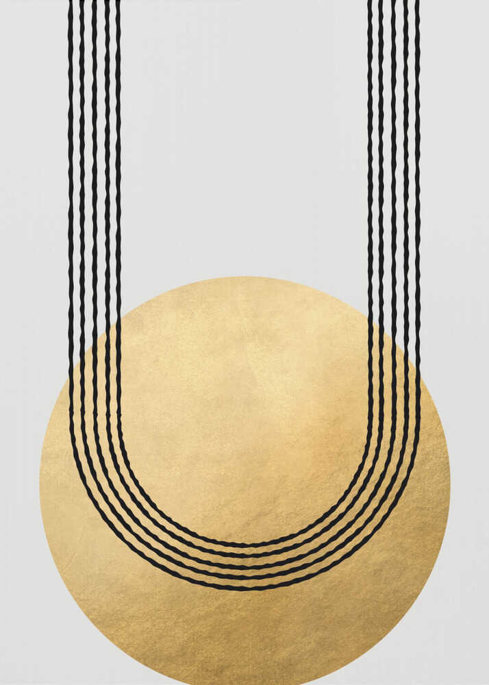 Wall art Gold balance