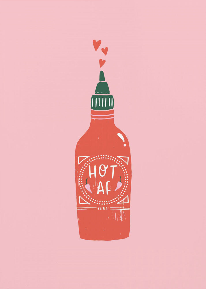  Hot Af Wall Artwork In Black Floating Frame