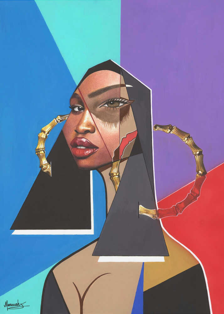 Wall art Mona Lena