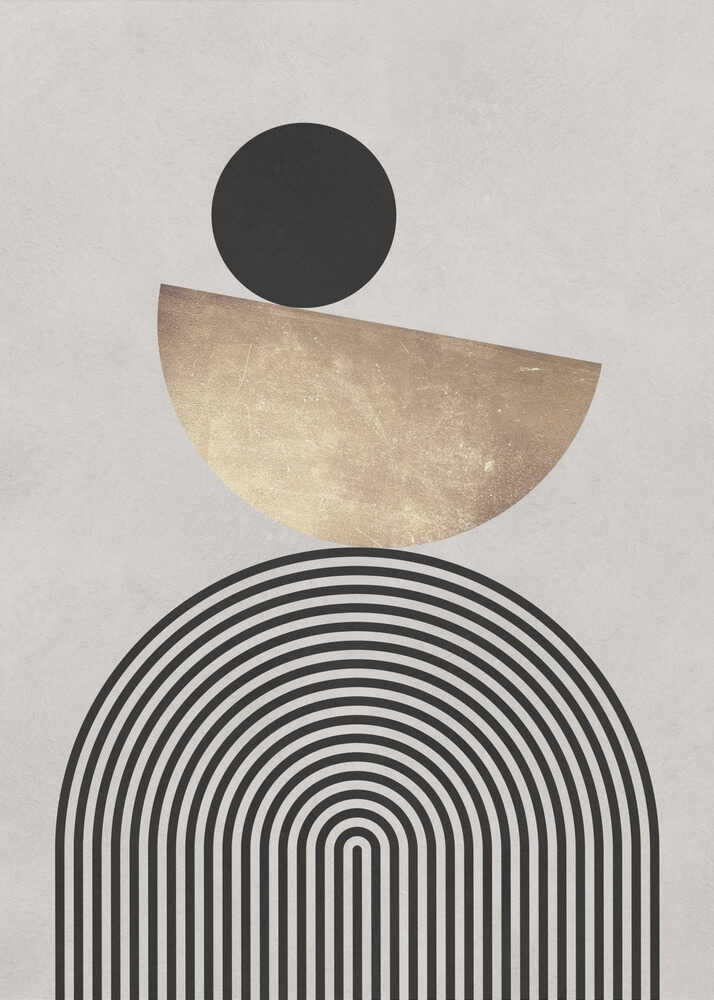 Wall art Lines and circles 20