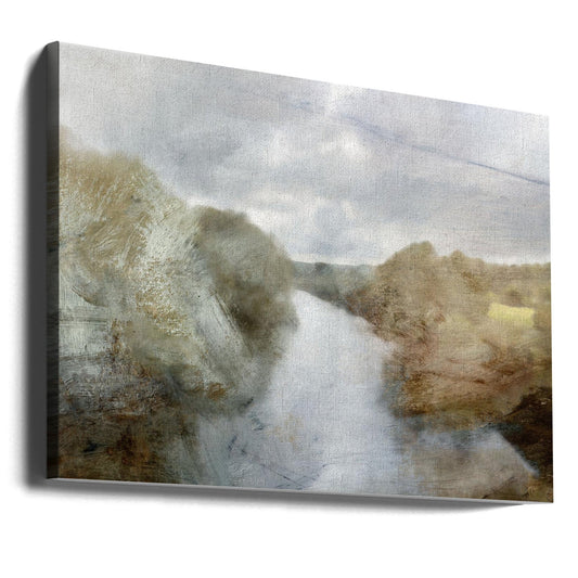 River by Dan Hobday — gallery-wrapped canvas angled view
