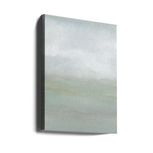 Rough Seas Oil Panel  6 by cartissi — gallery-wrapped canvas angled view