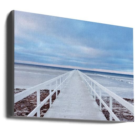 The Bridge — gallery-wrapped canvas angled view