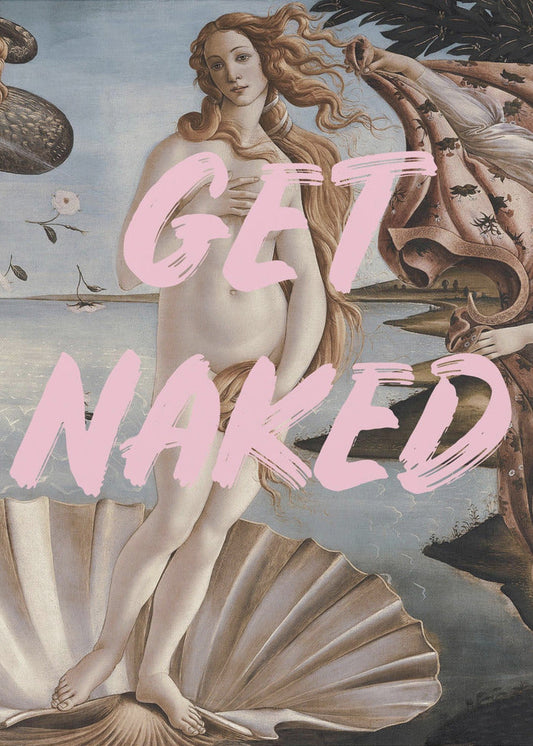 Venus get naked by Grace Digital Art Co — artwork front view