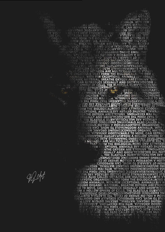 Wolf by Ojenike Oladapo — artwork front view